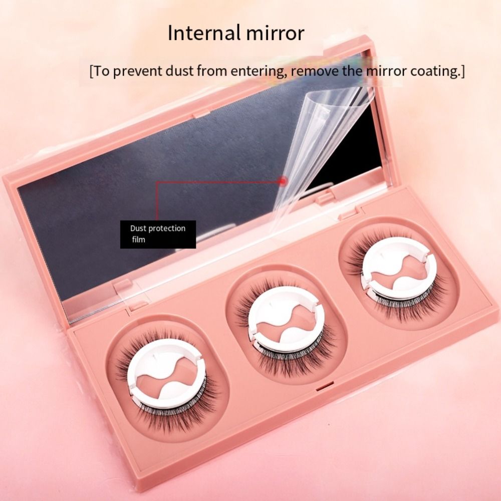 Eyelash Extension Supernatural - 3 пары многоразовых накладных ресниц: самоклеящиеся