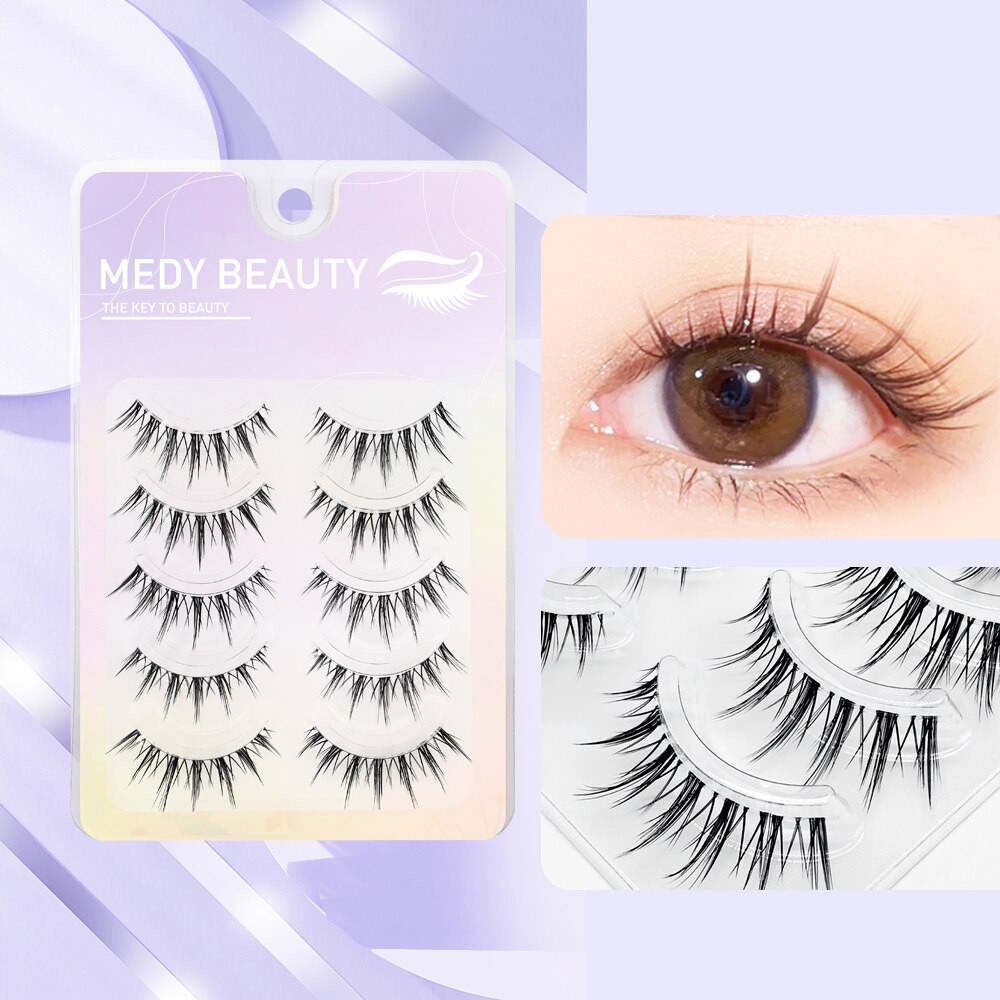 Eyelash Extension Supernatural - 3D ресницы, готовый веер, форма A/M,