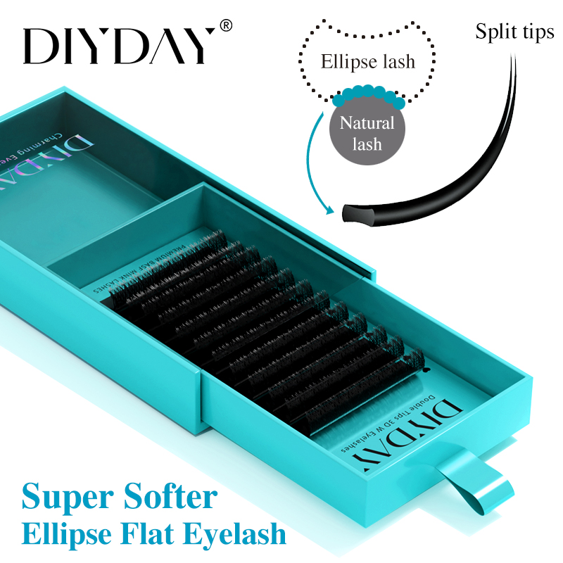 DIYDAY эллиптические плоские р – обзор и цена Eyelash Extension Supernatural