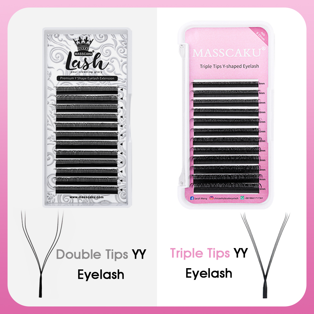 Лидер продаж Masscaku YY форма – обзор и цена Eyelash Extension Double Volume