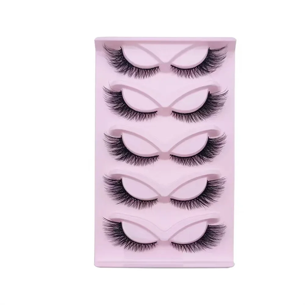 5 пар кошачьих ресниц из искус – обзор и цена Eyelash Extension Fox Eye