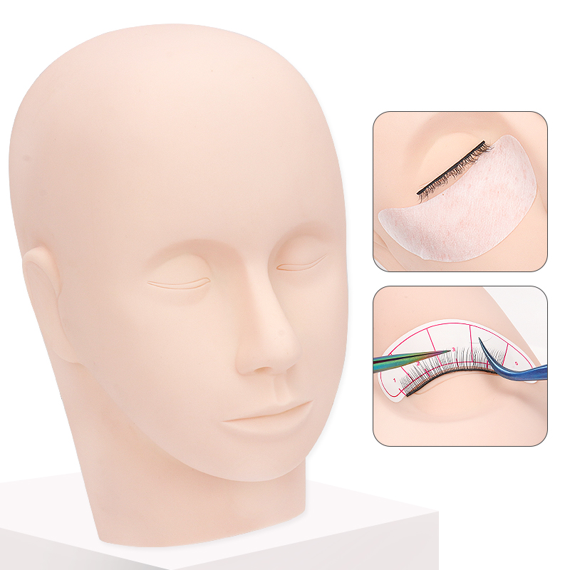 1 шт. тренировочная голова для – обзор и цена Eyelash Extension Class