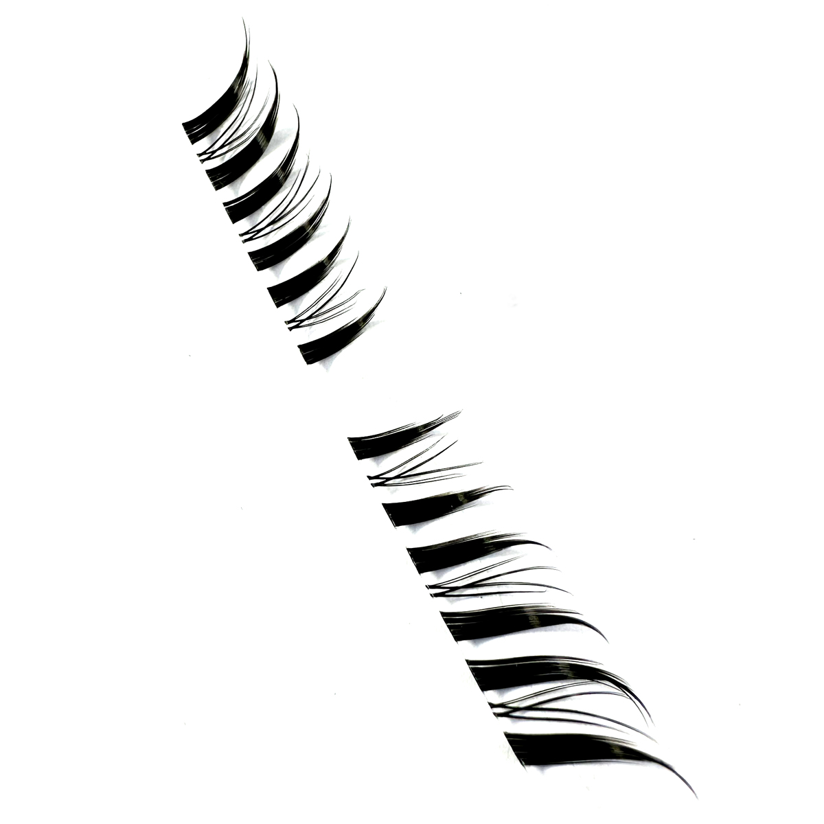 10 рядов сегментированных ресн – обзор и цена Eyelash Extension Fox Eye