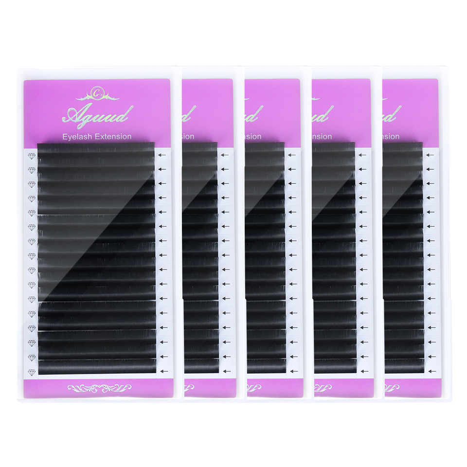 AGUUD 5 упаковок/лот НОВЫЕ суп – обзор и цена Eyelash Extension Supernatural