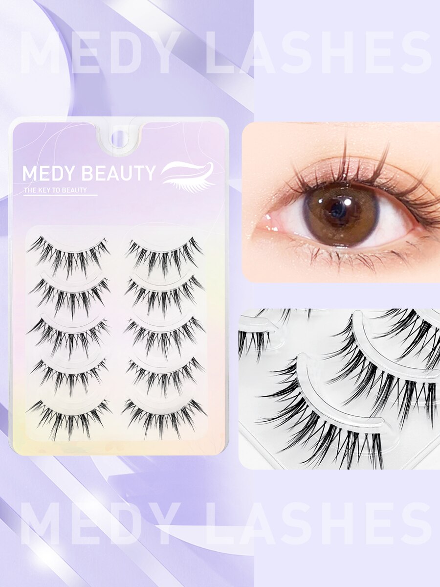 Накладные ресницы MEDY, черные – обзор и цена Eyelash Extension Supernatural